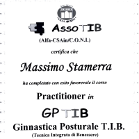 Attestato - Practitioner in Ginnastica Posturale T.I.B.